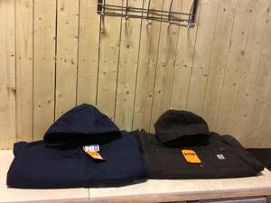 Carhartt Mens Thermal Lined Duck Active Jacket J131,Dark Navy,XX-Large Customer Returns See Pictures