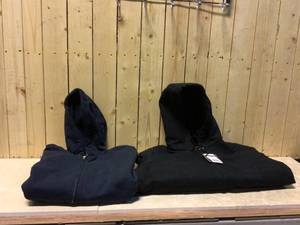 Carhartt Mens Large Black Cotton Duck Active Jacket Thermal Lined Customer Returns See Pictures
