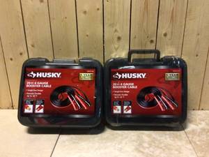 Husky 20 ft. 4-Gauge UL Booster Cable Customer Returns See Pictures
