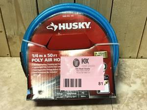 Husky 14 in. x 50 ft. Polyurethane Air Hose Customer Returns See Pictures