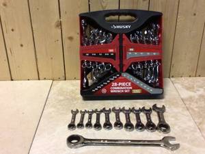 Husky Combination Wrench Set (28-Piece) Customer Returns See Pictures