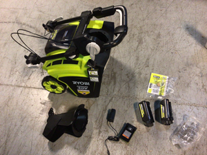 Ryobi 40V Brushless Snow Blower Customer Returns See Pictures