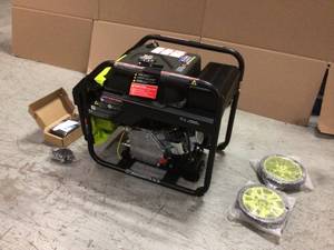 4000-Watt Gasoline Powered Digital Inverter Generator with CO Shutdown by RYOBI Customer Returns See Pictures