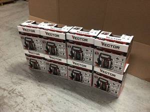 Lot of 8 - Not Used - 800 Peak Amp Jump Starter, 120 PSI Air Compressor, Three USB Charging Ports, Rechargeable by Vector Customer Returns See Pictures