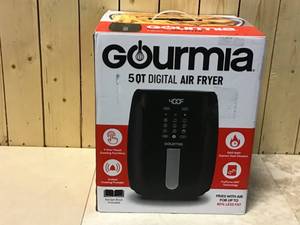 Gourmia GAF575 Digital Air Fryer - 5 QT  4.7 Liter Capacity with Digital Touch Customer Returns See Pictures