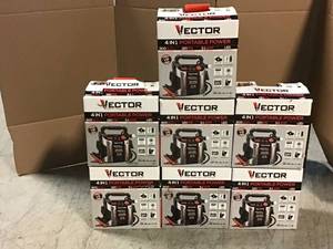 LOT OF VECTOR 4 IN 1 PORTABLE POWER Customer Returns See Pictures