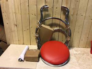 Sunex Tools Chrome Hydraulic Shop Stool Customer Returns See Pictures