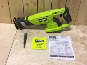 RYOBI ONE 18V Cordless Reciprocating Saw (Tool-Only) Customer Returns See Pictures