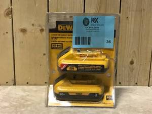 20-Volt MAX Compact Lithium-Ion 3.0Ah Battery Pack (2-Pack) by DEWALT Customer Returns See Pictures