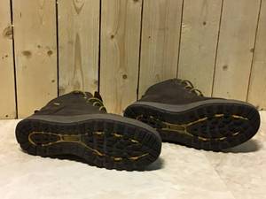 DEWALT Mens Helix WP Waterproof 6 in. Work Boots - Steel Toe - Brown Size 11(M) Customer Returns See Pictures