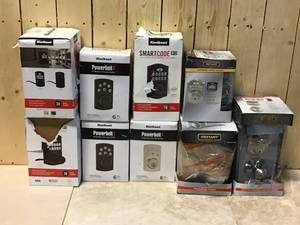 LOT OF&nbsp AssortedvKWIKSET SMARTCODE POWERBOLD ENTRY DOOR Various models and conditions Customer Returns See Pictures