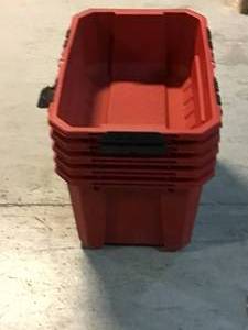 lot 2 image: HUSKY 20 GAL STORAGE CONTAINER Customer Returns See Pictures