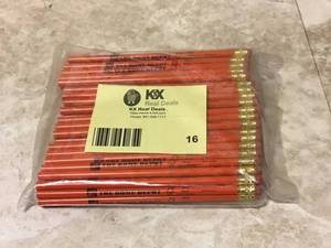 lot 16 image: Small Round FSC 100% Pencils Bulk (72-Pack) Customer Returns See Pictures