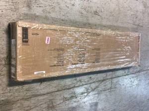 lot 33 image: SAUDER 422425 Storage Cabinet Soft White Finish Customer Returns See Pictures