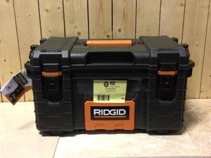 lot 43 image: RIDGID PRO TOOL BOX Customer Returns See Pictures