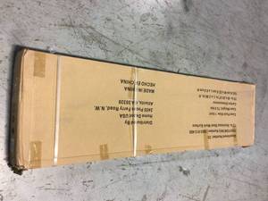 lot 48 image: Husky 72 in. Stainless Steel Work Surface for Regular Duty Welded Steel Garage Storage System Customer Returns See Pictures