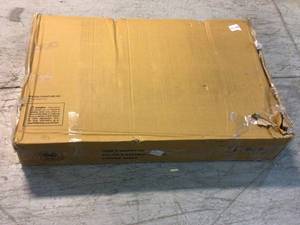 Berkshire 42 in. Natural Large Rectangle Wood Coffee Table with Live Edge Customer Returns See Pictures