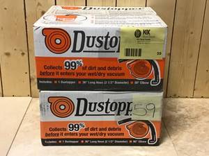 Dustopper High Efficiency Dust Separator, 12 in. Dia with 2.5 in. Hose, 36 in. Long Customer Returns See Pictures