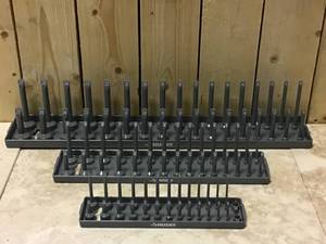 Husky Metric Socket Rack Set (3-Piece) Customer Returns See Pictures