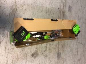PRO 20 in. 60V Battery Cordless Pole Hedge Trimmer with 2.0 Ah Battery and Charg Customer Returns See Pictures