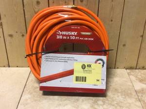 Husky 38 in. x 50 ft. PVC Air Hose Customer Returns See Pictures
