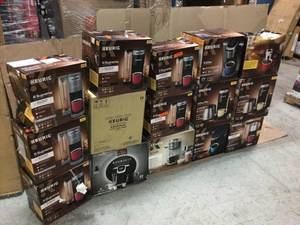 Lot of 15 Assorted Boxes of Keurig Coffee Makers Various Models See Pictures