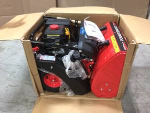 24 in. 212cc 2-Stage Electric Start Gas Snow Blower by PowerSmart Customer Returns See Pictures