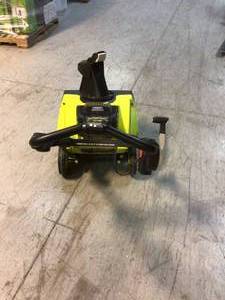 RYOBI 40V HP Brushless 21 in. Cordless Single Stage Snow Thrower&nbsp&nbspCustomer Returns See Pictures