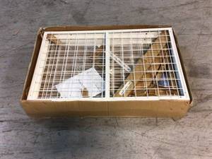 Fleximounts 3 x 8 Overhead Storage Rack (White)&nbsp&nbspCustomer Returns See Pictures