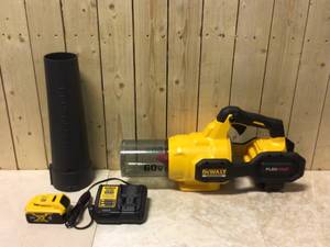 DEWALT 125 MPH 600 CFM FLEXVOLT 60V MAX Lithium-Ion Cordless Axial Blower with (1) 3.0Ah Battery and Charger Included&nbsp&nbspCustomer Returns See Pictures