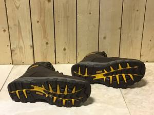 DEWALT Mens Halogen 6 in. Work Boots - Soft Toe - Wheat Size 9W&nbsp&nbspCustomer Returns See Pictures