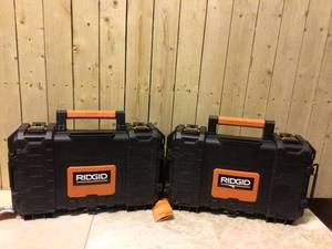 RIDGID 22 in. Pro Organizer, Black&nbsp&nbspCustomer Returns See Pictures