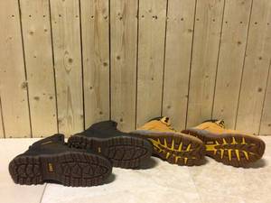 Mens Jackson PT Waterproof 6 in. Work Boots - Soft Toe - Brown (10.5)W&nbspCustomer Returns See Pictures