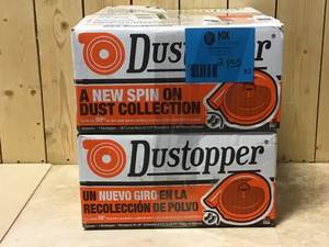 Dustopper High Efficiency Cyclonic Dust Separator, 12 in. Dia with 2.5 in. hose, 36 in. long, with 2 Sweep Elbows&nbsp&nbspCustomer Returns See Pictures