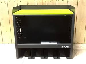 RYOBI Steel 3-Shelf Wall Mounted Garage Cabinet in Platinum (17 in W x 11 in H x 19 in D)&nbsp&nbspCustomer Returns See Pictures
