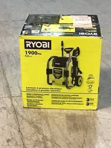 RYOBI 1900 PSI 1.2 GPM Cold Water Electric Pressure Washer&nbsp&nbspCustomer Returns See Pictures