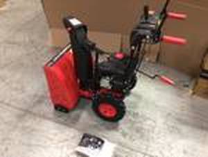 24 in. 2-Stage Electric Start Gas Snow Blower with LED Light by PowerSmart Customer Returns See Pictures