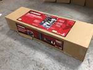 Ready-to-Assemble 24-Gauge Steel Freestanding Garage Cabinet in Black (36 in. W x 72 in. H x 18 in. D) by Husky Customer Returns See Pictures