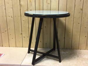 lot 67 image: Hampton Bay Cayman  Outdoor Patio Bistro TABLE Customer Returns See Pictures
