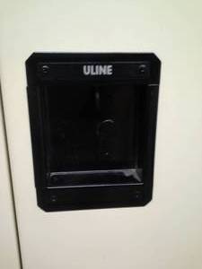 lot 25 image: Uline Single Tier Employee Storage Locker - Great Condition