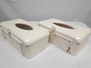 lot 50 image: Lot of 2 Tissue Dispensers