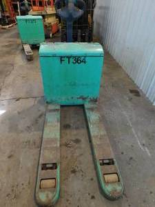 lot 9 image: 2017 Mitsubishi PW23 Electric Pallet Jack