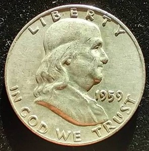 1959-D Franklin Half Dollar