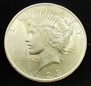 1923 Peace Dollar