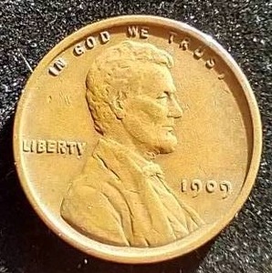 1909 VDB Wheat Penny