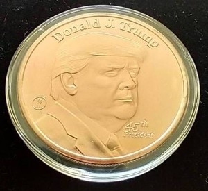 1 Oz Donald Trump Copper Round