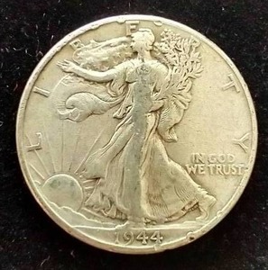 1944 Walking Liberty Half Dollar