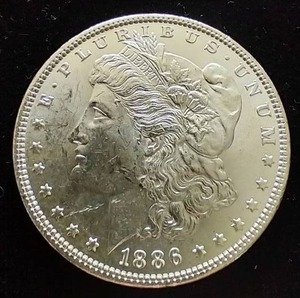 1886 Morgan Dollar