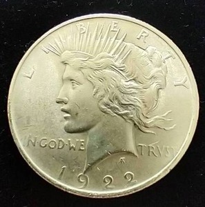 1922 Peace Dollar
