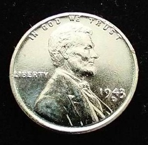 Uncirculated 1943-D Steel Penny